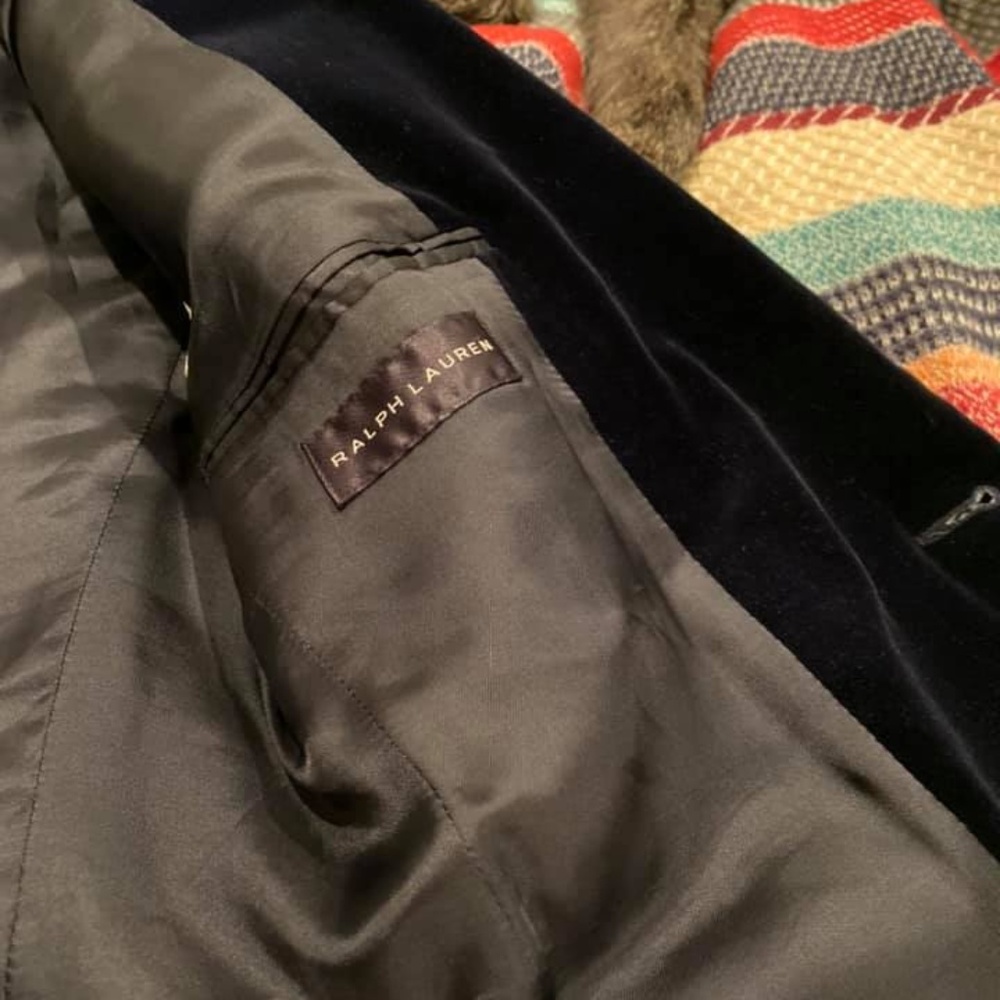 Ralph Lauren Velvet Jacket - Picture 4 of 6